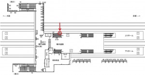 JR　千里丘駅／／№080、位置図