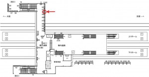 JR　千里丘駅／／№090、位置図