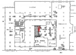 JR　神戸駅／／№043、位置図
