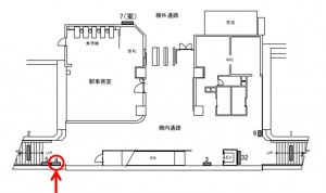 JR　甲南山手駅／／№004、位置図