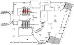 JR　西九条駅／JR大阪環状線　／№026、位置図
