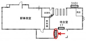 JR　山崎駅／／№014、位置図