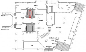 JR　西九条駅／／№025、位置図