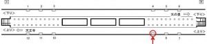 Osaka／Metro（大阪メトロ）　阿倍野駅／谷町線№1-009№009、位置図