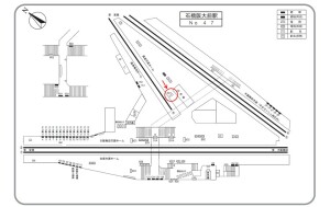 阪急　石橋阪大前駅／／※ご利用になれません№901、位置図
