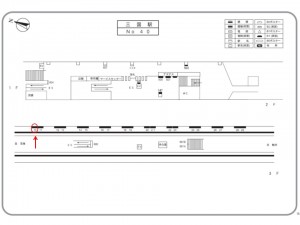 阪急　三国駅／／№010、位置図