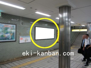 Osaka／Metro（大阪メトロ）　本町駅／四つ橋線№3-302№302駅看板・駅広告、写真2