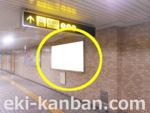 Osaka／Metro（大阪メトロ）　平野駅／谷町線№3-001№001駅看板・駅広告、写真2
