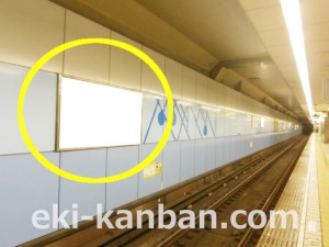 Osaka／Metro（大阪メトロ）　四ツ橋／四つ橋線四ツ橋駅№1-315№315駅看板・駅広告、写真3