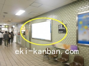 Osaka／Metro（大阪メトロ）　日本橋駅／堺筋線日本橋駅№1-604№604駅看板・駅広告、写真3