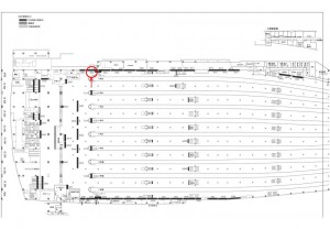 阪急 大阪梅田駅//№3902駅看板・駅広告、位置図