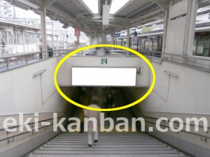 阪急　十三駅／／№601駅看板・駅広告、写真1