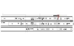 阪急　桂駅／／№105、位置図
