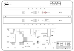 阪急　曽根駅／／№606、位置図