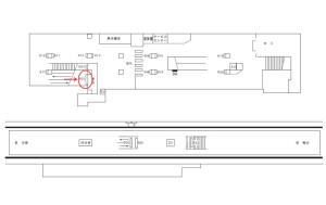 阪急　岡町駅／／№605、位置図