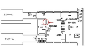 JR　吹田駅／／№070、位置図