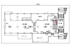 JR　寺田町駅／JR大阪環状線／№033、位置図