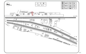阪急 十三駅//№202、位置図