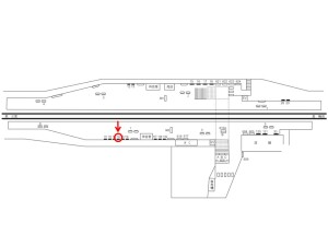 阪急　岡本駅／／№114、位置図