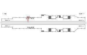 JR　桃谷駅／／№2015、位置図