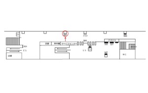 阪急　三国駅／／№607、位置図