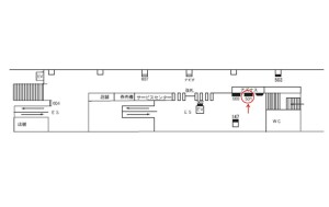 阪急　三国駅／／№501、位置図