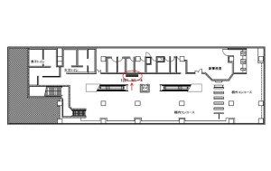 JR JR俊徳道駅/駅貼りポスター駅看板・駅広告、位置図