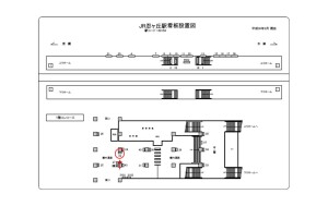 JR　忍ヶ丘駅／／№032、位置図