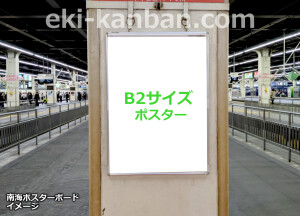 南海／北野田駅／駅貼りポスター駅看板・駅広告、写真1