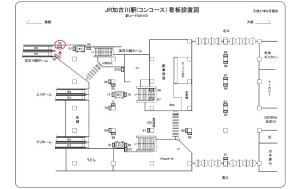 JR　加古川駅／／№095、位置図