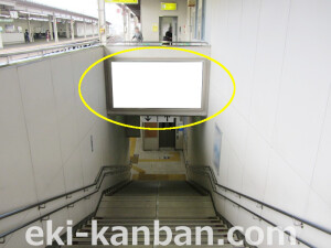 JR西日本／新長田駅／№028_3駅看板、駅広告3