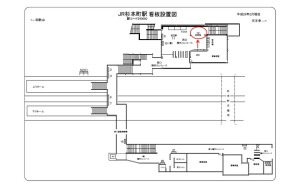 JR 杉本町駅//№012、位置図