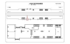 JR　南田辺駅／／№019、位置図