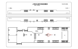 JR　南田辺駅／／№027、位置図