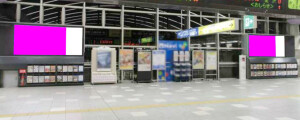 JR　京都駅／京都駅橋上マルチビジョン8№8デジタルサイネージ、写真1