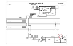JR 杉本町駅//№022、位置図