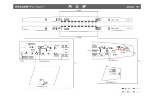 阪神 西宮駅/№3-13-03№03、位置図