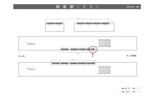 阪神　御影駅／№1-08-07№07、位置図