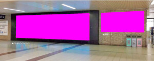阪急 西宮北口駅/にしきたワイドビジョンデジタルサイネージ、写真2