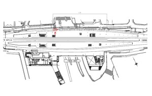 阪神　甲子園駅／№1-07-18№18、位置図