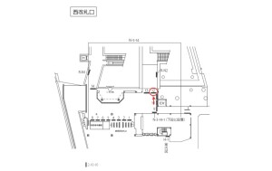 阪神　甲子園駅／№N5-14-12№12、位置図