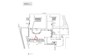 阪神　甲子園駅／№N5-14-5№5、位置図