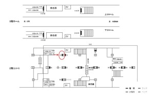 阪神　出屋敷駅／№3-13-12№12、位置図