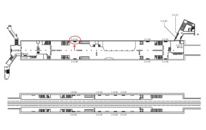 阪神　福島駅／№3-15-05№05、位置図
