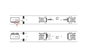 京阪　樟葉駅／№1-110№110、位置図
