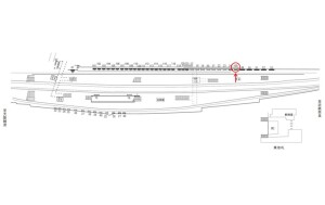 近鉄／鶴橋駅／／№100、位置図