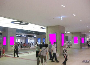 近鉄／大阪阿部野橋駅／ABENO HARUKAS URBAN VISION 46№46デジタルサイネージ、写真2