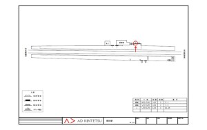 近鉄/額田駅/奈良線/№003、位置図