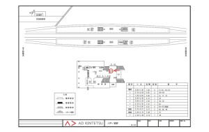 近鉄/八戸ノ里駅/奈良線/№062、位置図