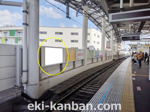阪神／甲子園駅№1-07-18／駅看板、駅広告2